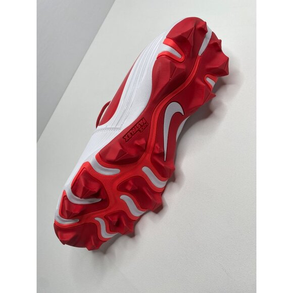Nike Women's HyperDiamond 3 Keystone Softball Cleats AO7920-107 Red Size 11.5 - Picture 7 of 8
